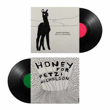 HONEY FOR PETZI – Heal All Monsters & Nicholson Vinyl Reissue
