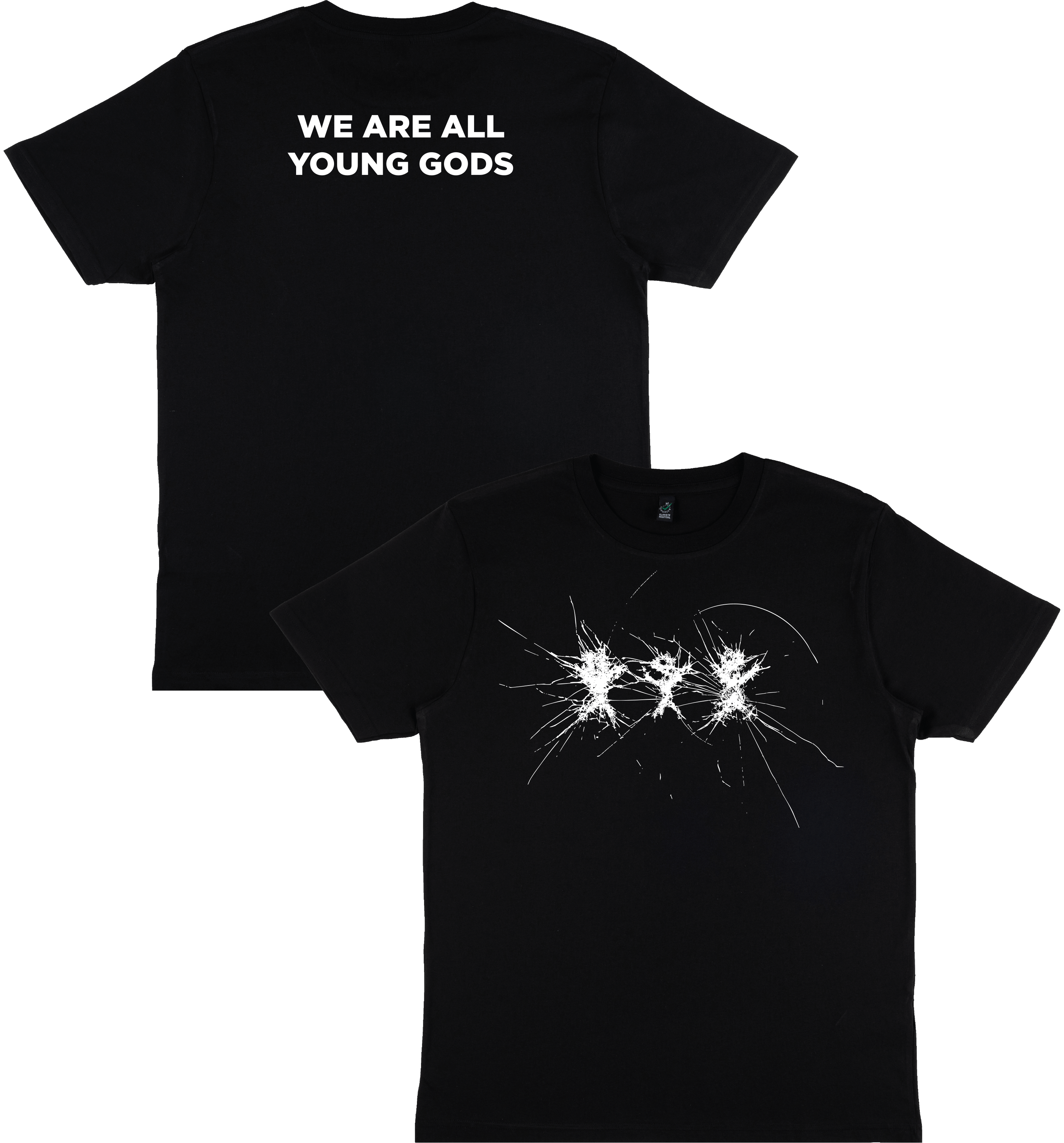 THE YOUNG GODS – We Are All Young Gods Black T-Shirt